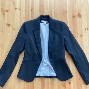 H&M Women’s Navy Blue Blazer